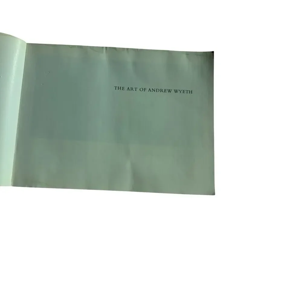 The Art of Andrew Wyeth Wanda M. Corn Softcover First Edition 1973